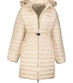 Damen Steppmantel LW PADDED SMOCKING KNEE COAT