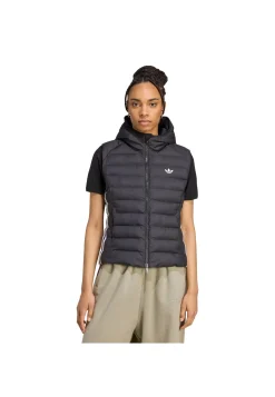 Damen Steppweste mit 3-Streifen