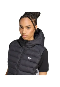 Damen Steppweste mit 3-Streifen