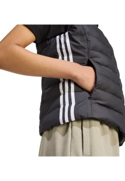 Damen Steppweste mit 3-Streifen