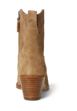 Damen Stiefel aus Wildleder