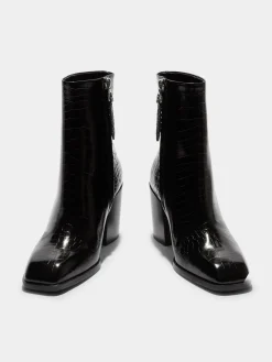 Damen Stiefeletten aus Leder LEANDRA