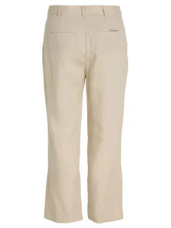 Damen Stoffhose aus Leinenmix