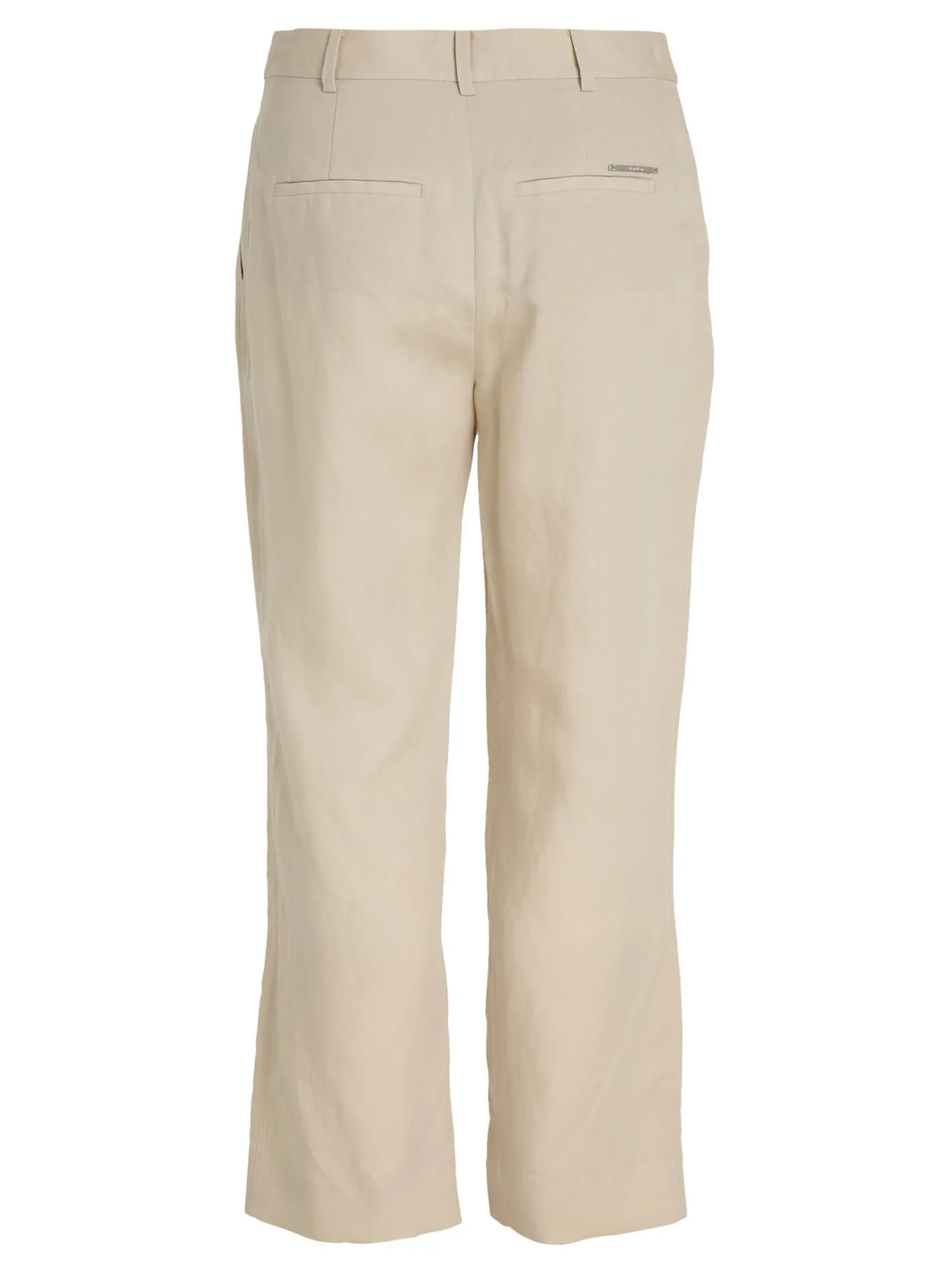 Damen Stoffhose aus Leinenmix