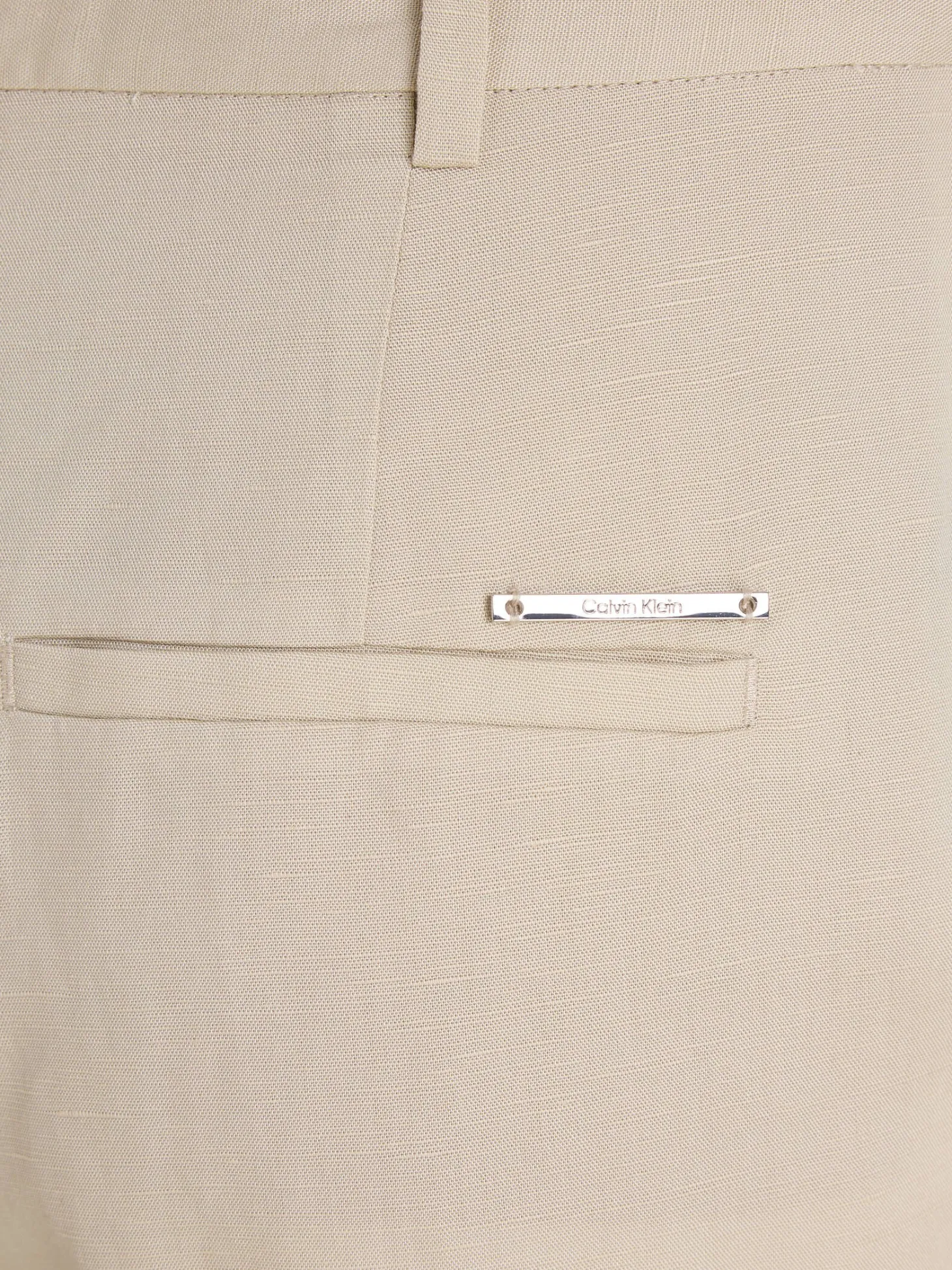 Damen Stoffhose aus Leinenmix