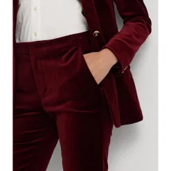 Damen Stretch-Samthose