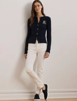 Damen Strickjacke aus Baumwolle