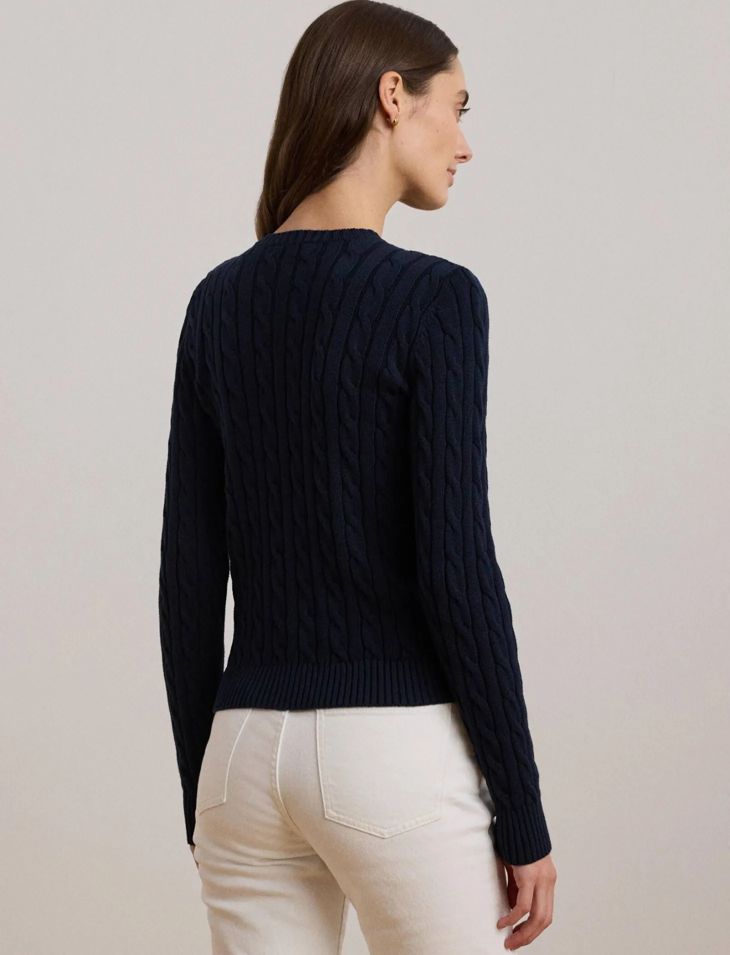 Damen Strickjacke aus Baumwolle