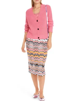 Damen Strickjacke aus Baumwollmischung