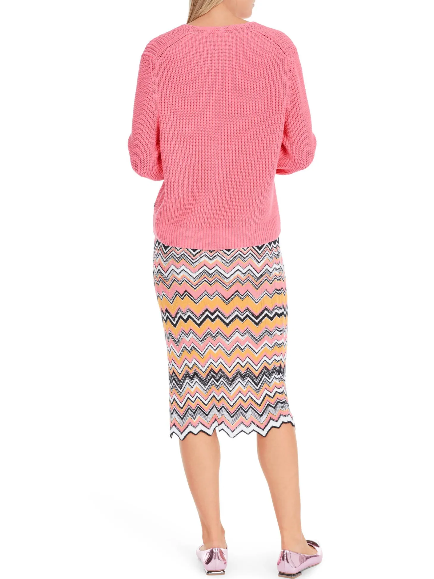 Damen Strickjacke aus Baumwollmischung