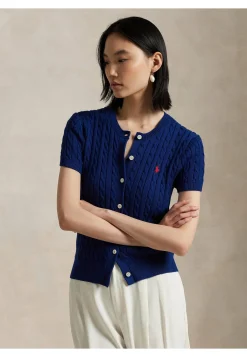 Damen Strickjacke aus Baumwolle