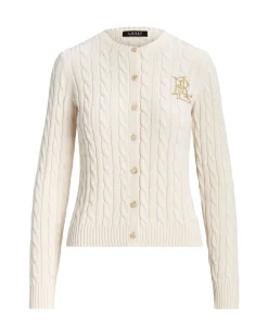 Damen Strickjacke aus Baumwolle