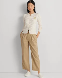 Damen Strickjacke aus Baumwolle