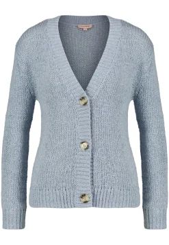 Damen Strickjacke aus Bändchengarn
