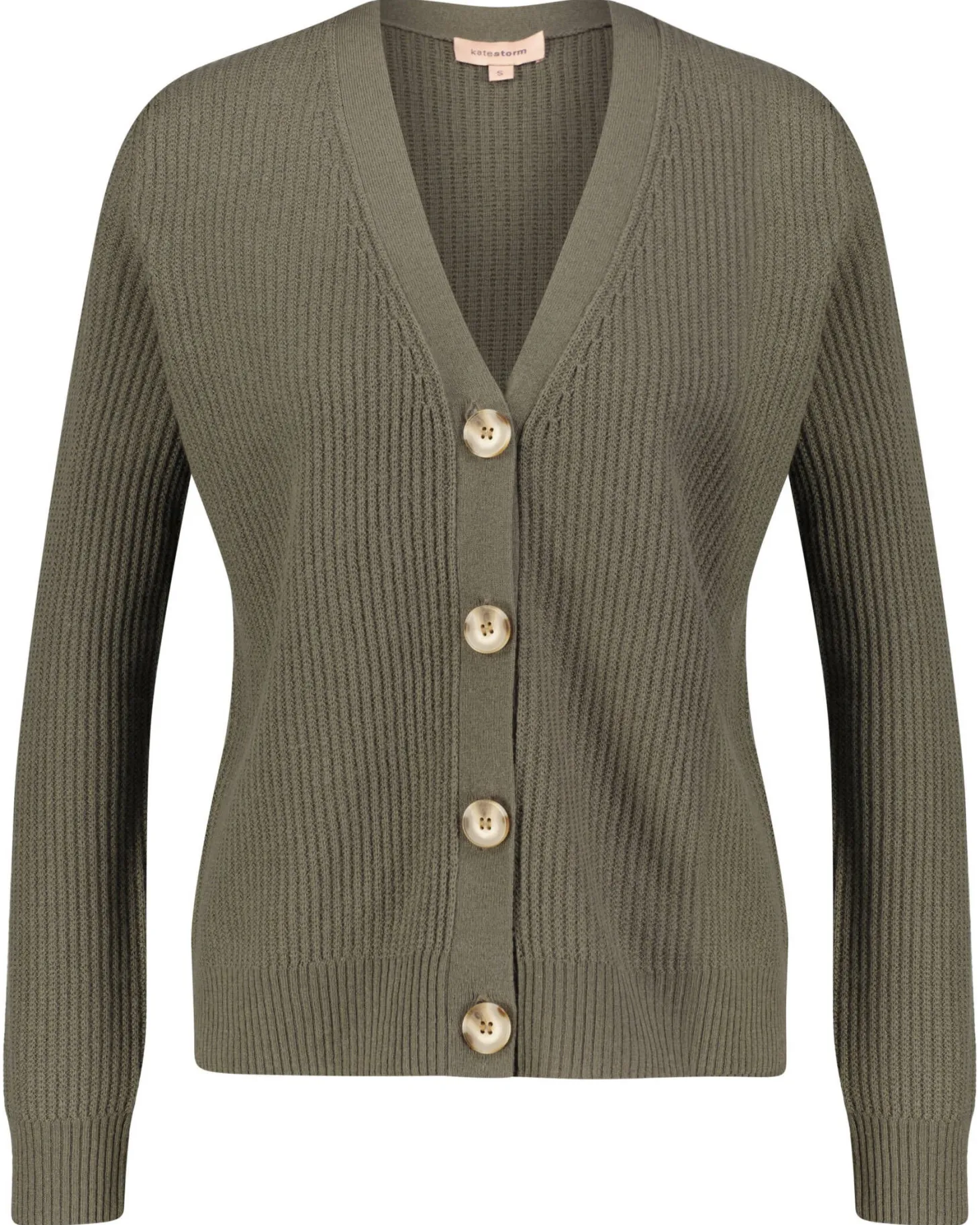 Damen Strickjacke aus Wolle mit Kaschmir