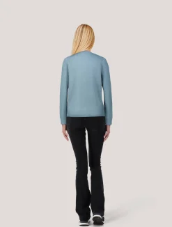 Damen Strickjacke aus Wolle mit Kaschmir