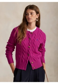 Damen Strickjacke aus Wolle und Kaschmir