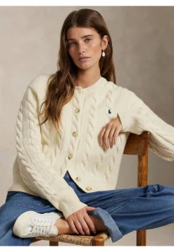 Damen Strickjacke aus Wolle und Kaschmir