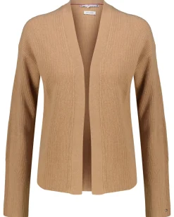 Damen Strickjacke aus Wolle und Kaschmir WOOL CASH OPEN CARDI