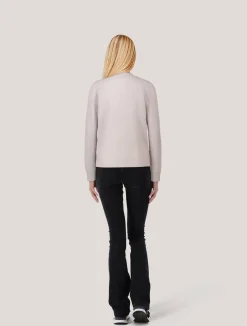 Damen Strickjacke aus Wolle mit Kaschmir