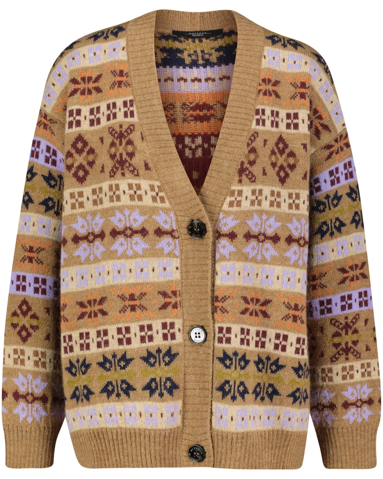 Damen Strickjacke mit Alpaka