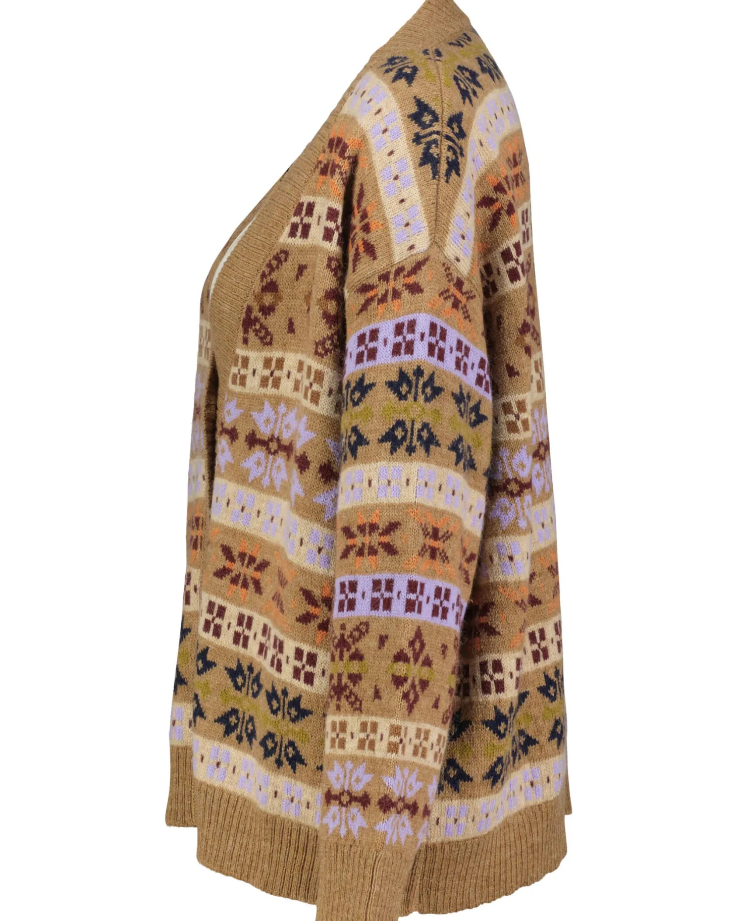 Damen Strickjacke mit Alpaka