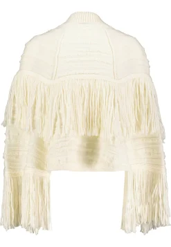 Damen Strickjacke mit Fransen FREE SPIRIT
