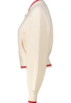 Damen Strickjacke mit Wolle TH X SRG KNIT VARSITY