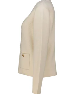 Damen Strickjacke mit Wollanteil