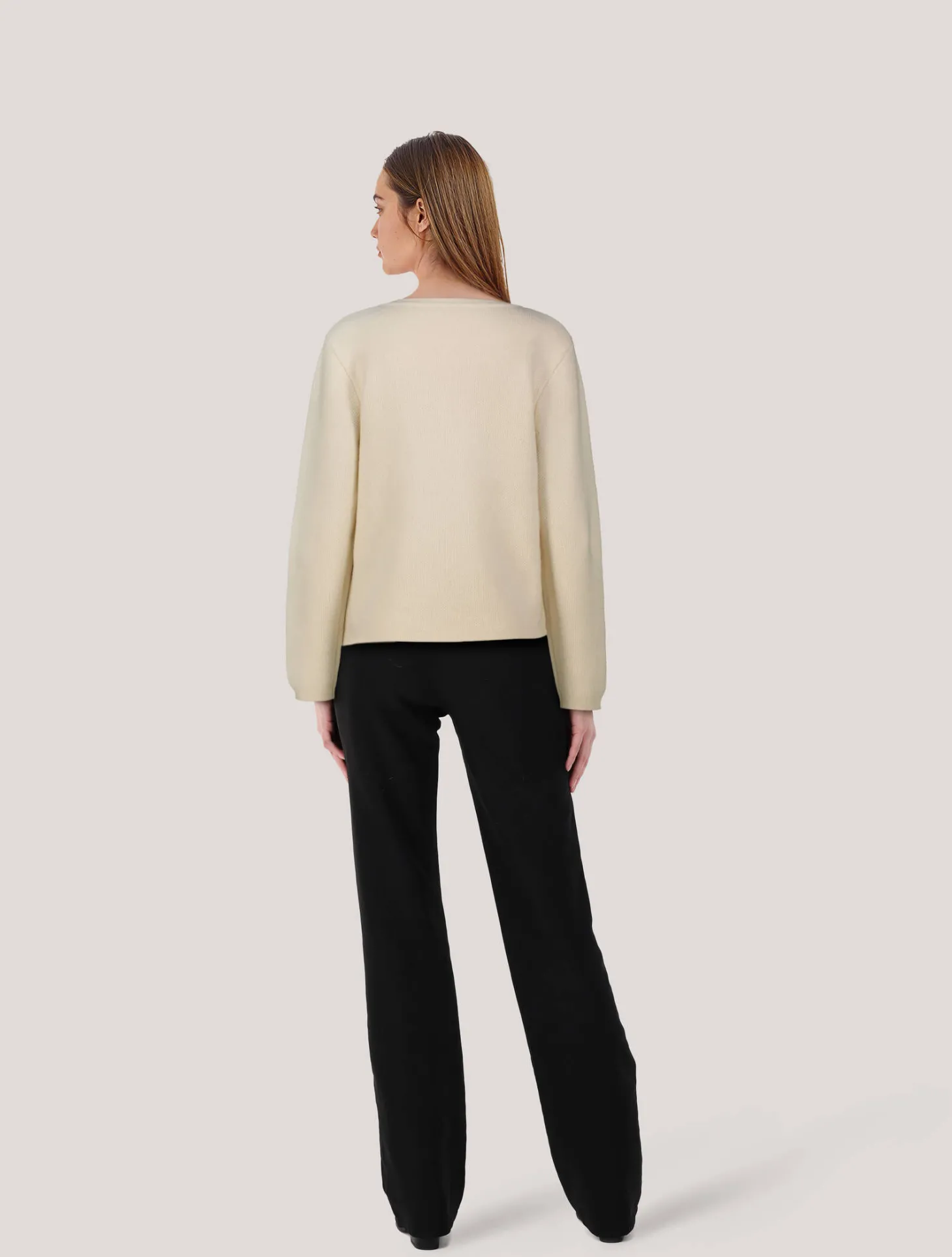 Damen Strickjacke mit Wollanteil