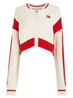 Damen Strickjacke verkürzt