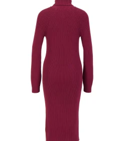 Damen Strickkleid mit Bio-Baumwolle TJW MOCKNECK BADGE SWEATER DRESS