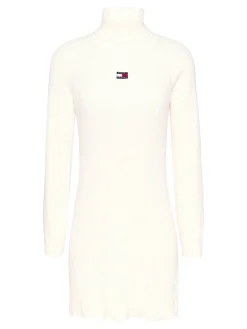 Damen Strickkleid TJW MOCKNECK BADGE SWEATER DRESS