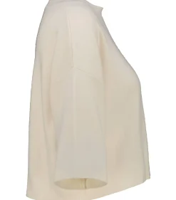 Damen Strickpullover AMATO Kurzarm Boxy Fit