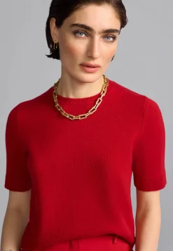 Damen Strickpullover aus Merinowolle und Kaschmir