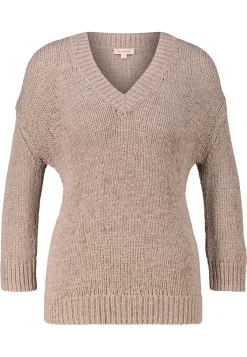 Damen Strickpullover aus Bändchengarn