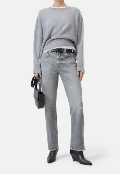 Damen Strickpullover aus Merinowolle