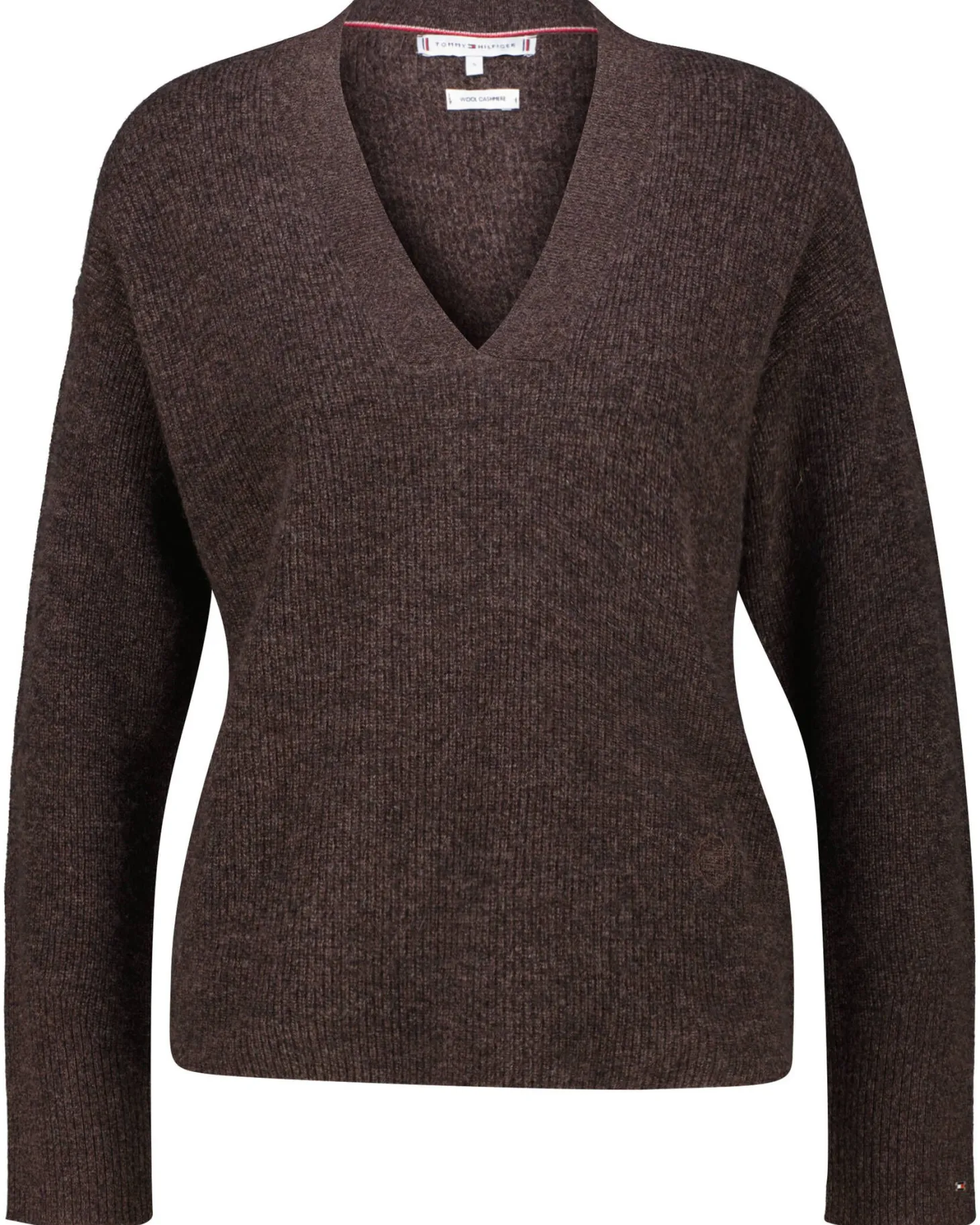 Damen Strickpullover aus Wolle mit Kaschmir Relaxed Fit