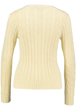 Damen Strickpullover aus Baumwolle