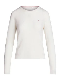 Damen Strickpullover aus Wolle SOFT WOOL C-NK SWEATER