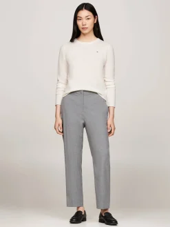 Damen Strickpullover aus Wolle SOFT WOOL C-NK SWEATER