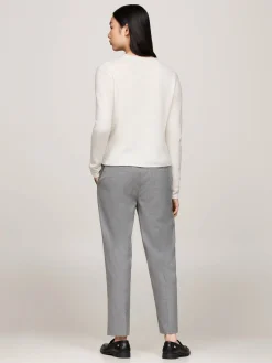 Damen Strickpullover aus Wolle SOFT WOOL C-NK SWEATER