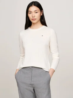 Damen Strickpullover aus Wolle SOFT WOOL C-NK SWEATER