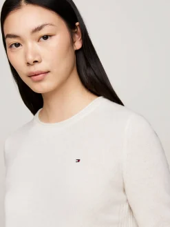 Damen Strickpullover aus Wolle SOFT WOOL C-NK SWEATER