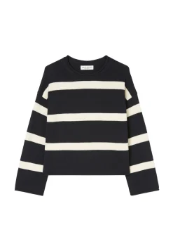 Damen Strickpullover aus Bio-Baumwolle Oversize Fit