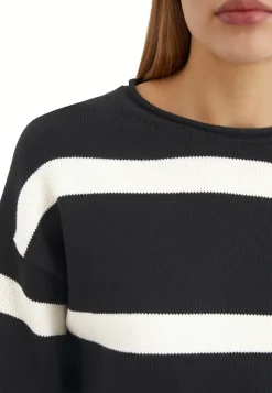 Damen Strickpullover aus Bio-Baumwolle Oversize Fit