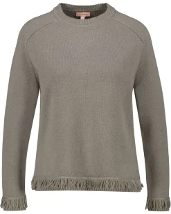 Damen Strickpullover aus Wolle mit Kaschmir