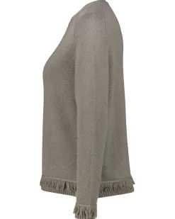 Damen Strickpullover aus Wolle mit Kaschmir