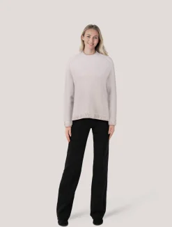 Damen Strickpullover aus Wolle mit Kaschmir