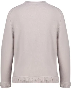 Damen Strickpullover aus Wolle mit Kaschmir